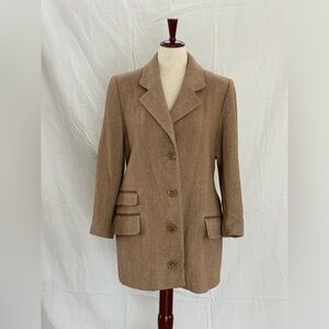 Saks Fifth Avenue Camel Hair Coat